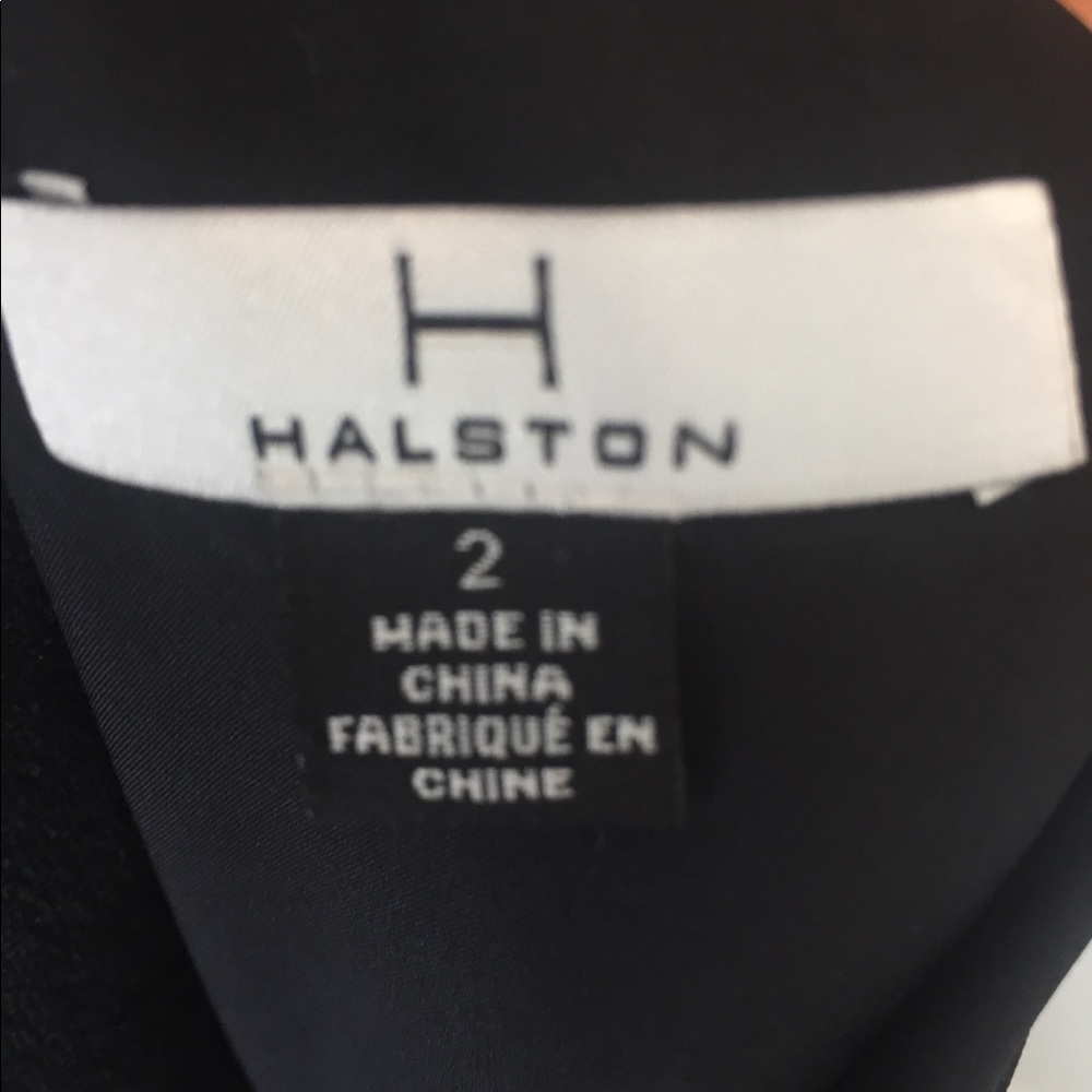 H Halston Asymmetrical Evening Dress - Picture 7 of 7
